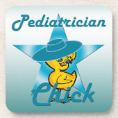 Kinderarzt Chick #7 Untersetzer (Vorderseite)