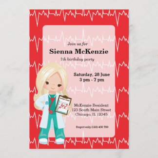 Kinderarzt Einladung