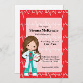 Kinderarzt Einladung (Vorne/Hinten)