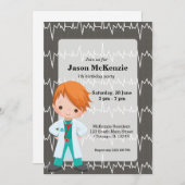 Kinderarzt Einladung (Vorne/Hinten)