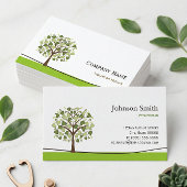 Kinderarzt - Eleganter Wunschbaum Visitenkarte