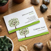 Kinderarzt - Eleganter Wunschbaum Visitenkarte