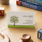 Kinderarzt - Eleganter Wunschbaum Visitenkarte