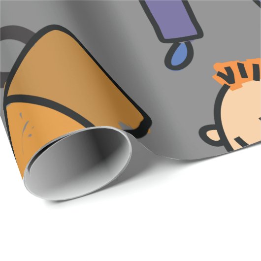 Kinderarzt Geschenkpapier (Rolleneckpunkt)