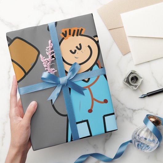 Kinderarzt Geschenkpapier