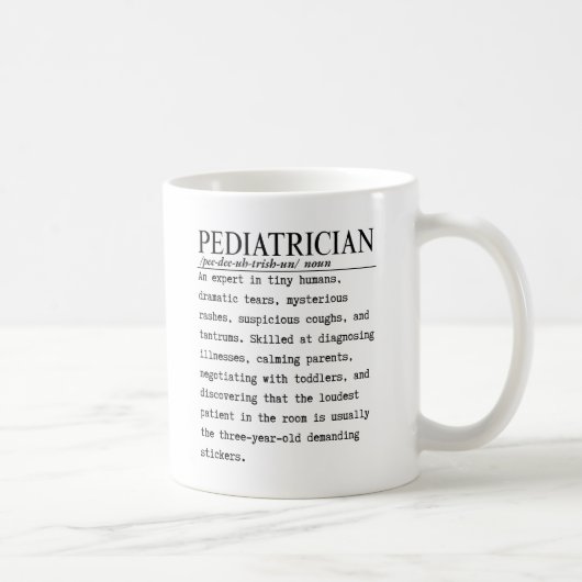 Kinderarzt Kaffeetasse (Rechts)