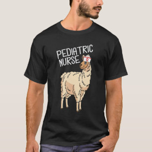Kinderarzt Kinderkrankenschwester Lama für pädiatr T-Shirt
