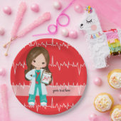 Kinderarzt Pappteller (Party)