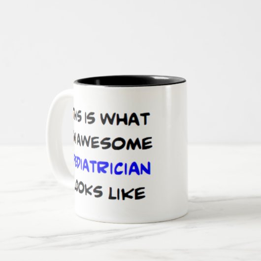 Kinderarzt, phantastisch zweifarbige tasse (Vorderseite Links)