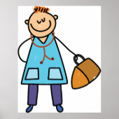 Kinderarzt Poster (Vorne)