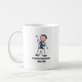 Kinderarzt Selfie Coffee Tasse Doctor Gift (Links)