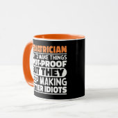 Kinderarzt versuche ich, Dinge zu machen Lustige S Tasse (Vorderseite Links)