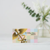 Kinderarzt-Visitenkarten Visitenkarte (Stehend Vorderseite)