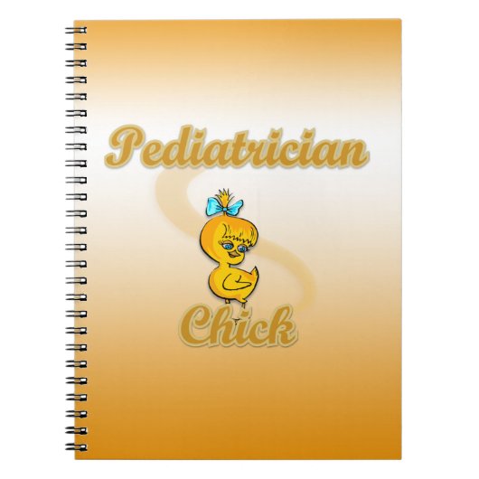 Kinderarztin Chick Notizblock (Vorderseite)