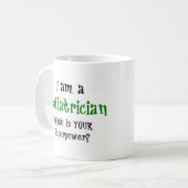 Kinderärztin Kaffeetasse (Vorderseite Links)