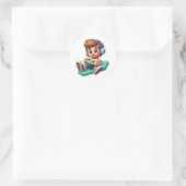Kinderaufkleber Runder Aufkleber (Tasche)