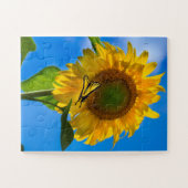 Kinderausgabe Sonnenblumen und Schmetterling Puzzle (Horizontal)