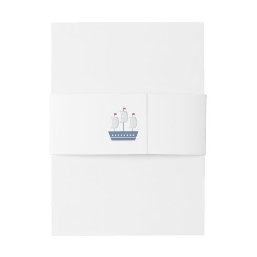 KinderBaby-Babydusche Einladungsbanderole (Rückseitenbeispiel)