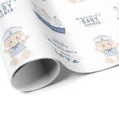 KinderBaby-Babydusche Geschenkpapier (Rolleneckpunkt)