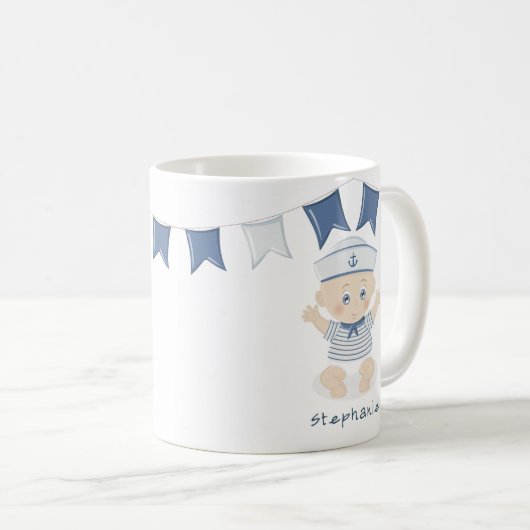 KinderBaby-Babydusche Kaffeetasse (VorderseiteRechts)