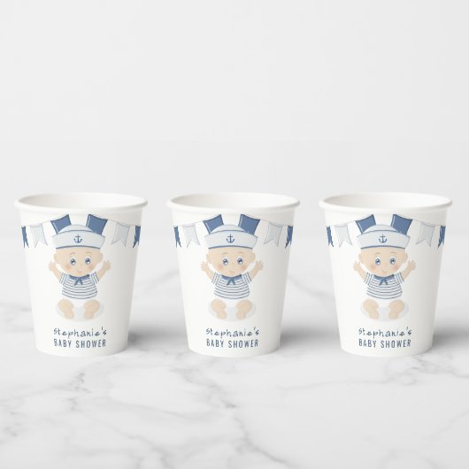 KinderBaby-Babydusche Pappbecher (Multi)