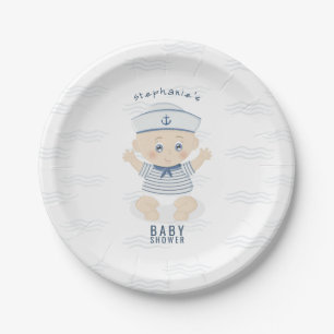 KinderBaby-Babydusche Pappteller