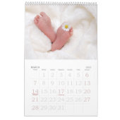 Kinderbaby Custom Foto im ersten Jahr Sake Kalender (Mär 2027)