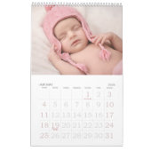 Kinderbaby Custom Foto im ersten Jahr Sake Kalender (Jan 2026)
