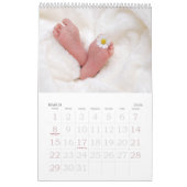Kinderbaby Custom Foto im ersten Jahr Sake Kalender (Mär 2026)