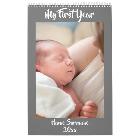Kinderbaby Custom Foto im ersten Jahr Sake Kalender (Titelbild)