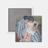 Kinderbad, 1893 (Öl auf Leinwand) Magnet (Vorderseite/Rückseite)