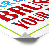 Kinderbad Erinnerung Poster (Ecke)