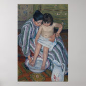 Kinderbad von Mary Cassatt Poster (Vorne)
