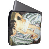 Kinderbad von Mary Cassatt Vintager Impressionismu Laptopschutzhülle (Vorne Rechts)