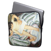 Kinderbad von Mary Cassatt Vintager Impressionismu Laptopschutzhülle (Vorderseite Links)