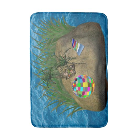 Kinderbadezimmer Badewanne Badematte (Vorderseite Vertikal)