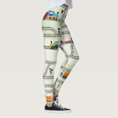 Kinderbahn: Funny Seamless Muster Leggings (Rechts)