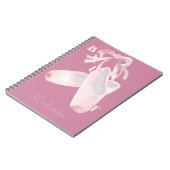 Kinderballett personalisiert notizblock (Linke Seite)