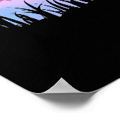 Kinderballoons Silhouette Schmetterlinge Mauer Kun Poster (Ecke)