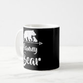 Kinderbär bester Geschenk Muttertag Kaffeetasse (Vorderseite Links)
