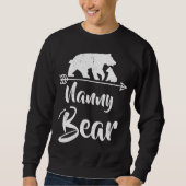 Kinderbär bester Geschenk Muttertag Sweatshirt (Vorderseite)