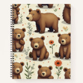 Kinderbärenstücke Notizblock (Vorderseite)