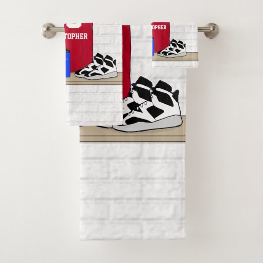 Kinderbasketball Badhandtuch Set (Insitu)