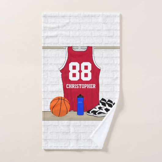 Kinderbasketball Badhandtuch Set (Handtuch)