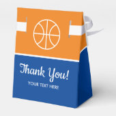 Kinderbasketballsport Brauch Geburtstag vielen Dan Geschenkschachtel (Rückseite)