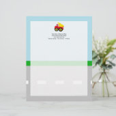 Kinderbau Dumptruck Briefbogen (Stehend Vorderseite)