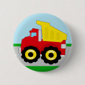 Kinderbau Dumptruck Button (Vorderseite)