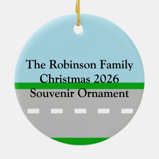 Kinderbau Dumptruck Keramikornament (Hinten)