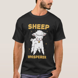 Kinderbauer sagt Kid Overall für Schaf Flüsterer T-Shirt