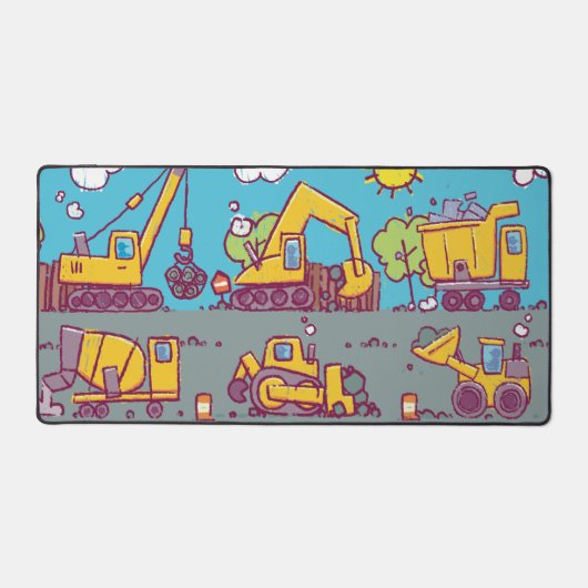 Kinderbaummatte Schreibtischunterlage (Vorderseite)